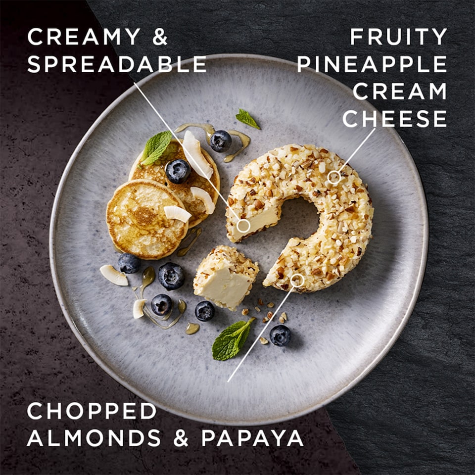 image 1 of Castello Pineapple & Almond Cream Cheese Ring 125g