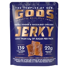 THE TEMPLES OF OUR GODS Extra Tender Chicken Jerky 55G