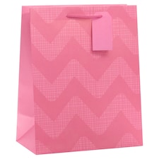 Tesco Pink Wave Large Bag