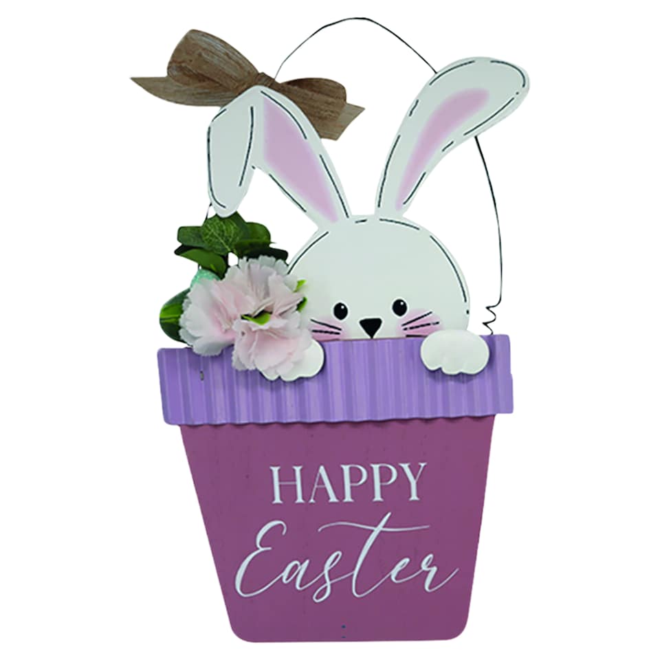 image 1 of Happy Easter, Happy Spring Easter Hanging Decoration