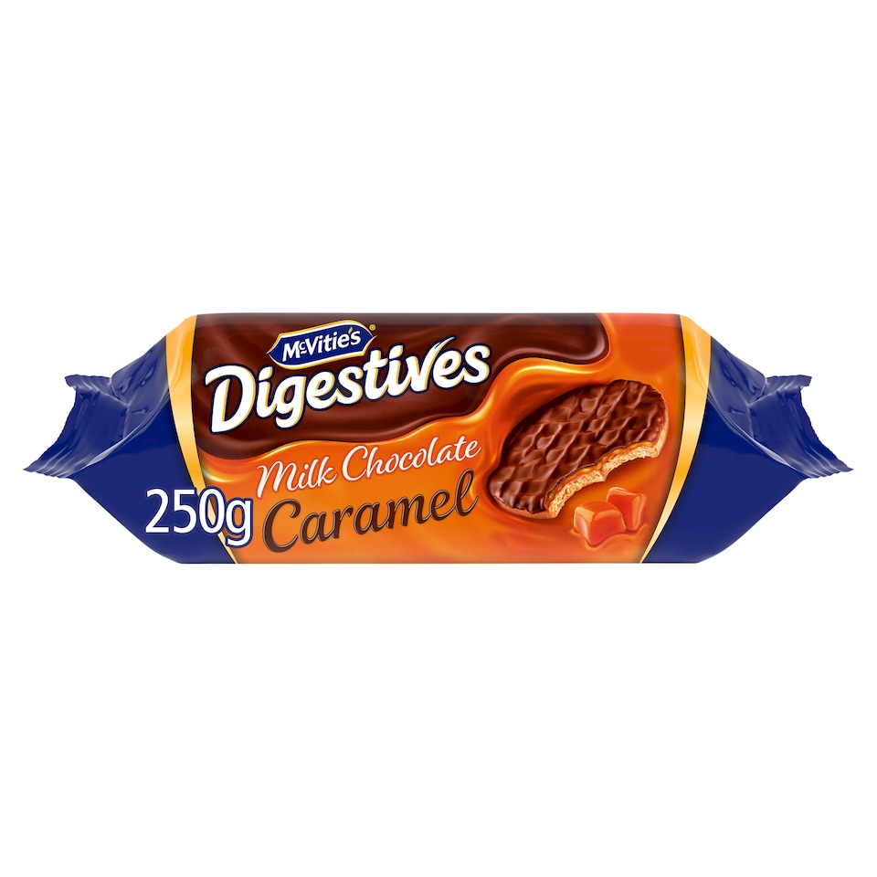 image 1 of McVitie's Milk Chocolate Digestive Biscuits - Caramel 250g