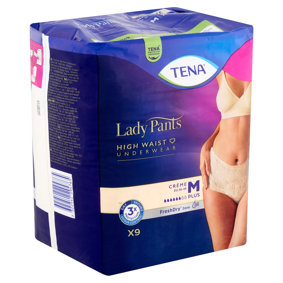 Tena Lady Crème inkontinencia-fehérnemű M 9 db  1. kép