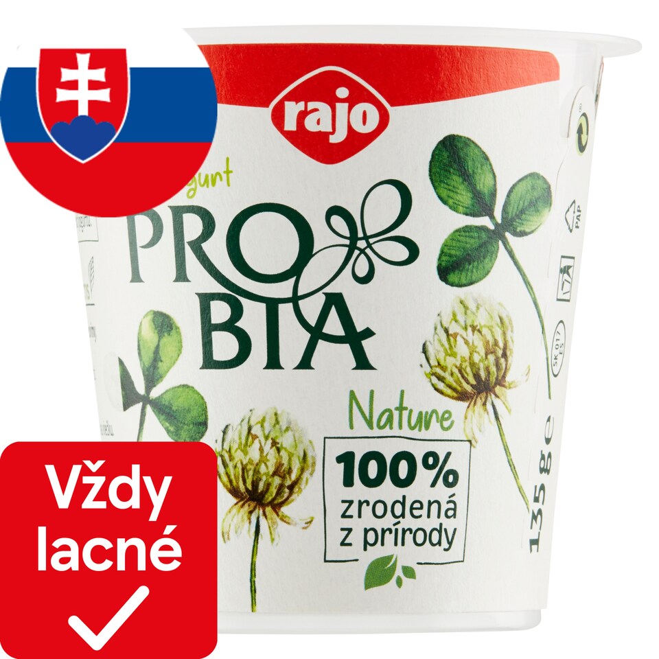 image 1 of Rajo Probia Nature White Yogurt 135 g