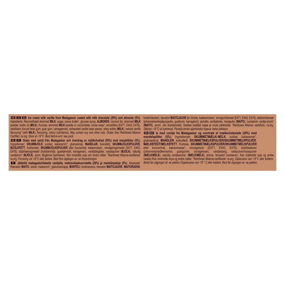 image 1 of MAGNUM ALMOND ICE CREAM STICK 100ML