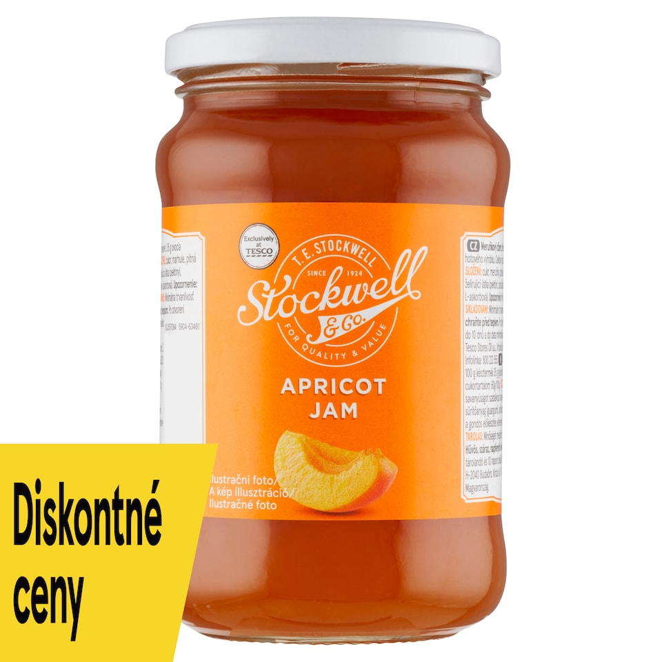 Stockwell & Co. Apricot Jam 450 g