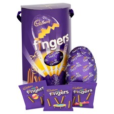 Cadbury Dairy Milk Chocolate Egg With Mini Fingers 237G