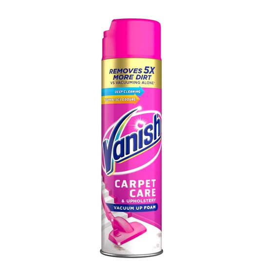 Vanish Gold Carpet Cleaner Foam 600 Ml Tesco Groceries