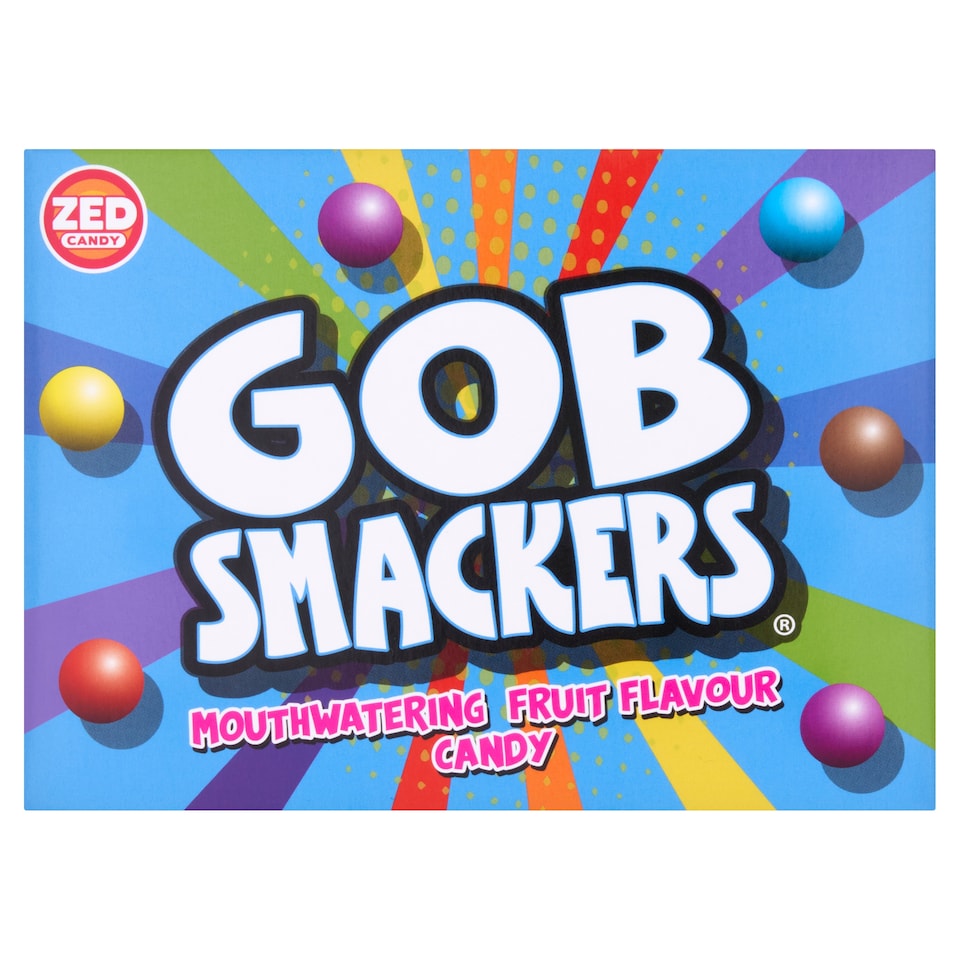 Zed Gob Smackers Candy Box 120g