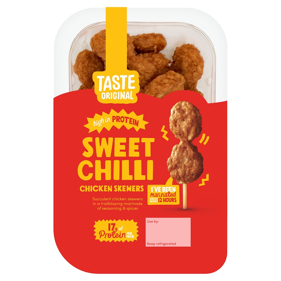 Taste Original Sweet Chilli Chicken Skewers 96g