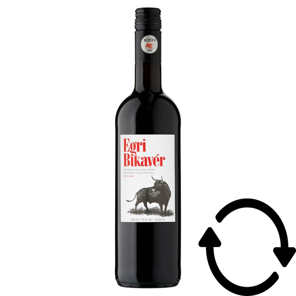 Egri Bikavér Classic Dry Red Wine 12,5% 750 ml