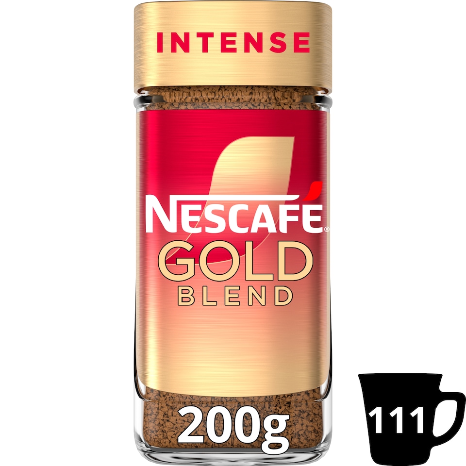 image 1 of Nescafe Gold Blend Intense Instant Coffee 200g