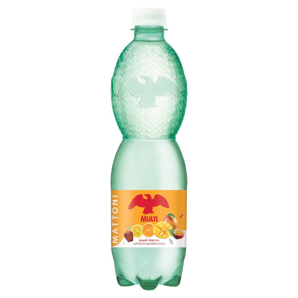 Mattoni Multi jemně perlivá s příchutí tropického ovoce 0,5l