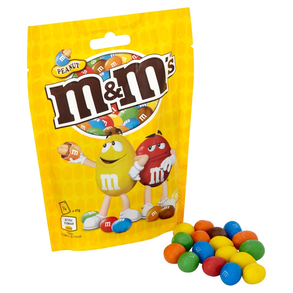 image 1 of M&Ms Peanut Bag 165G