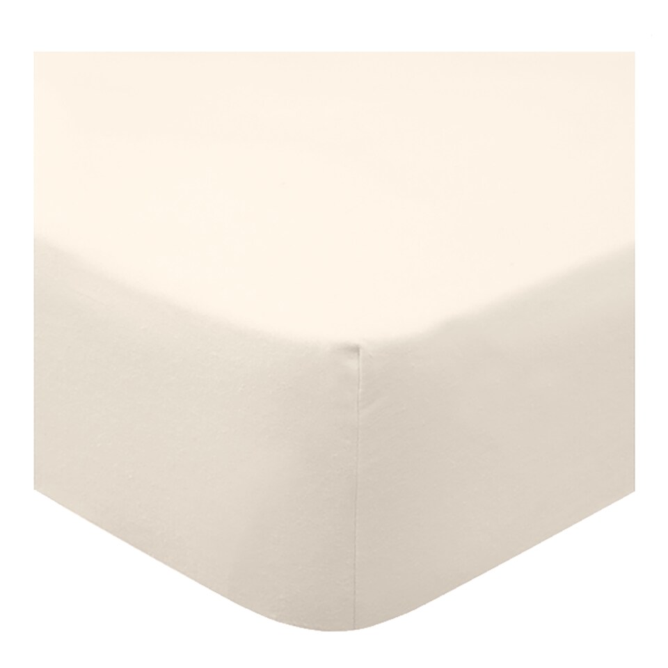 Fox & Ivy Oyster 400 Thread Count Fitted Sheet Super King