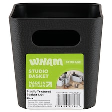 Wham Storage Studio Black úložný košík 1.01