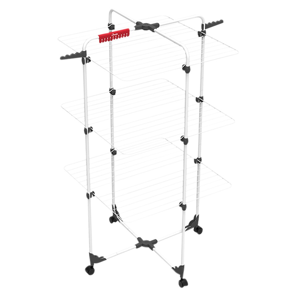 Vileda Mixer 3 Flex acél emeletes ruhaszárító állvány  1. kép