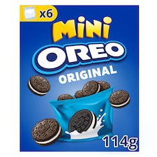 Mini Oreo Biscuit Snack Pack 114G