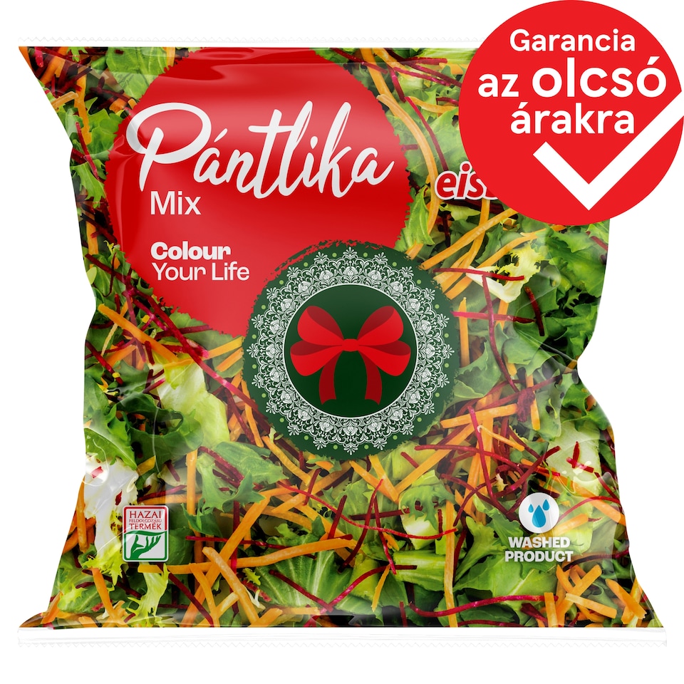 Eisberg Pántlika Mix friss saláta- és zöldségkeverék 190 g