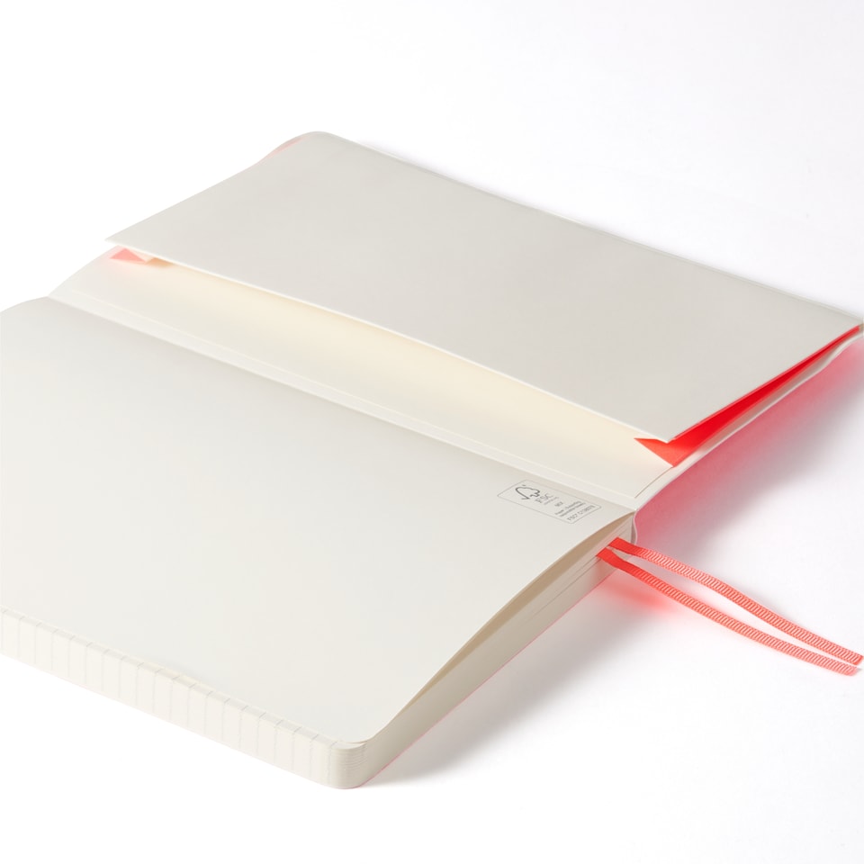image 1 of Paperchase Agenzio Medium Punch Ruled Notebook