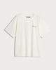 image 4 of F&F Active EVERYHOUR Pure Cotton Slogan T-Shirt in Cream