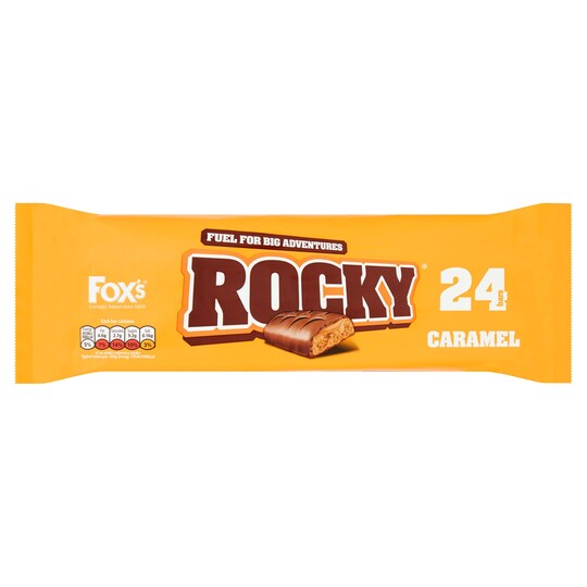 Fox Rocky Caramel 24 Pack Tesco Groceries