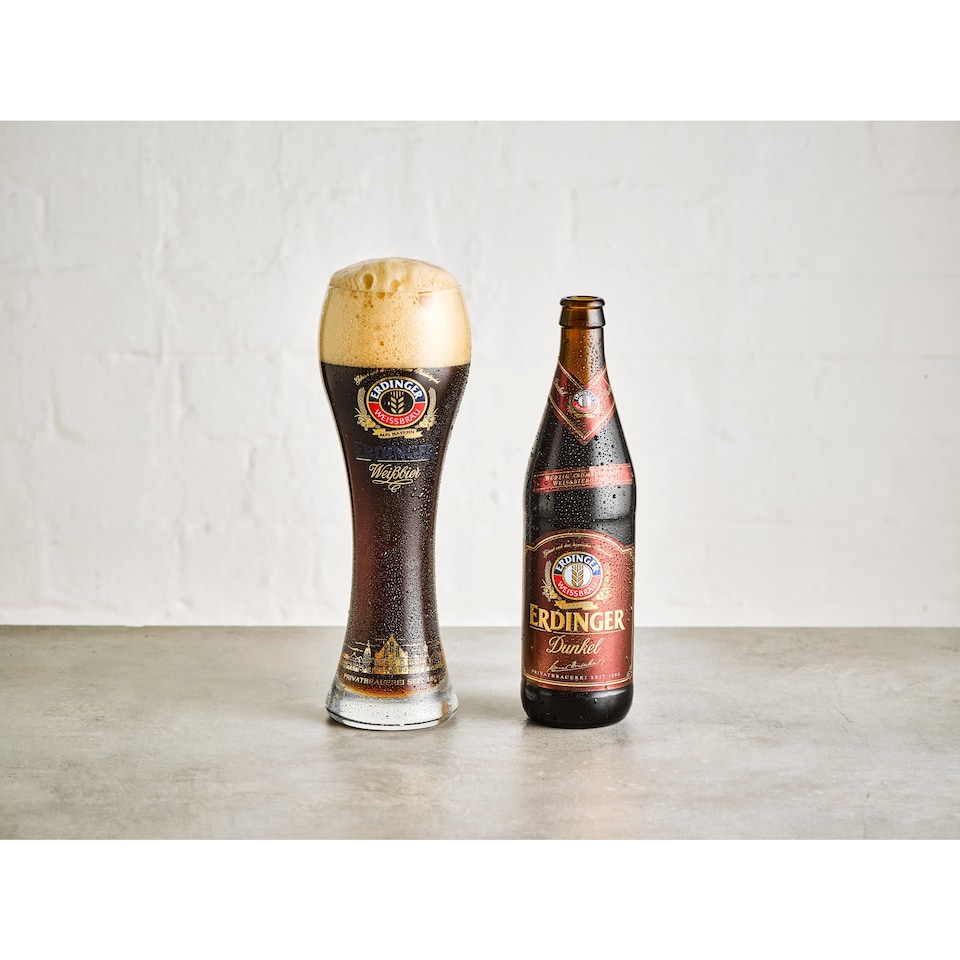 image 1 of Erdinger Dunkel Wheat Beer Bottle 500ml