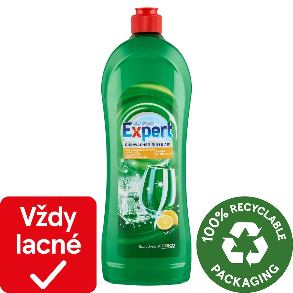 Go for Expert Citrus leštidlo do umývačky riadu 800 ml