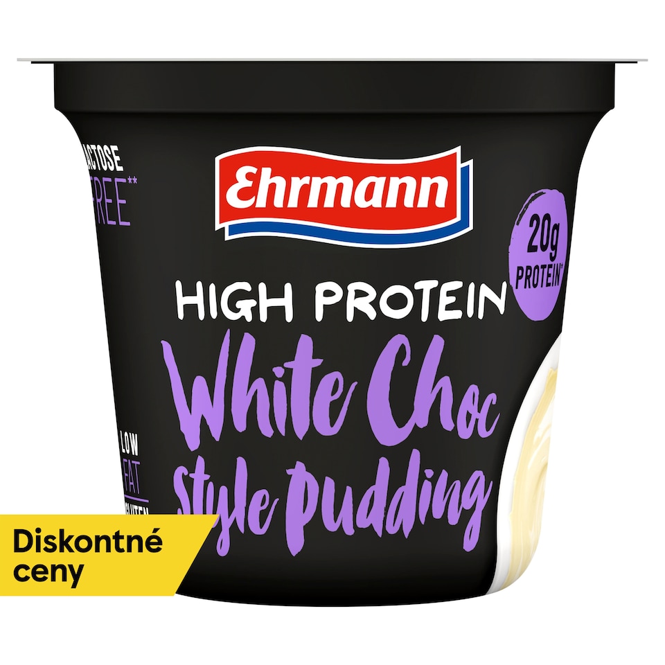 image 1 of Ehrmann High Protein White Choc Style Pudding 200 g