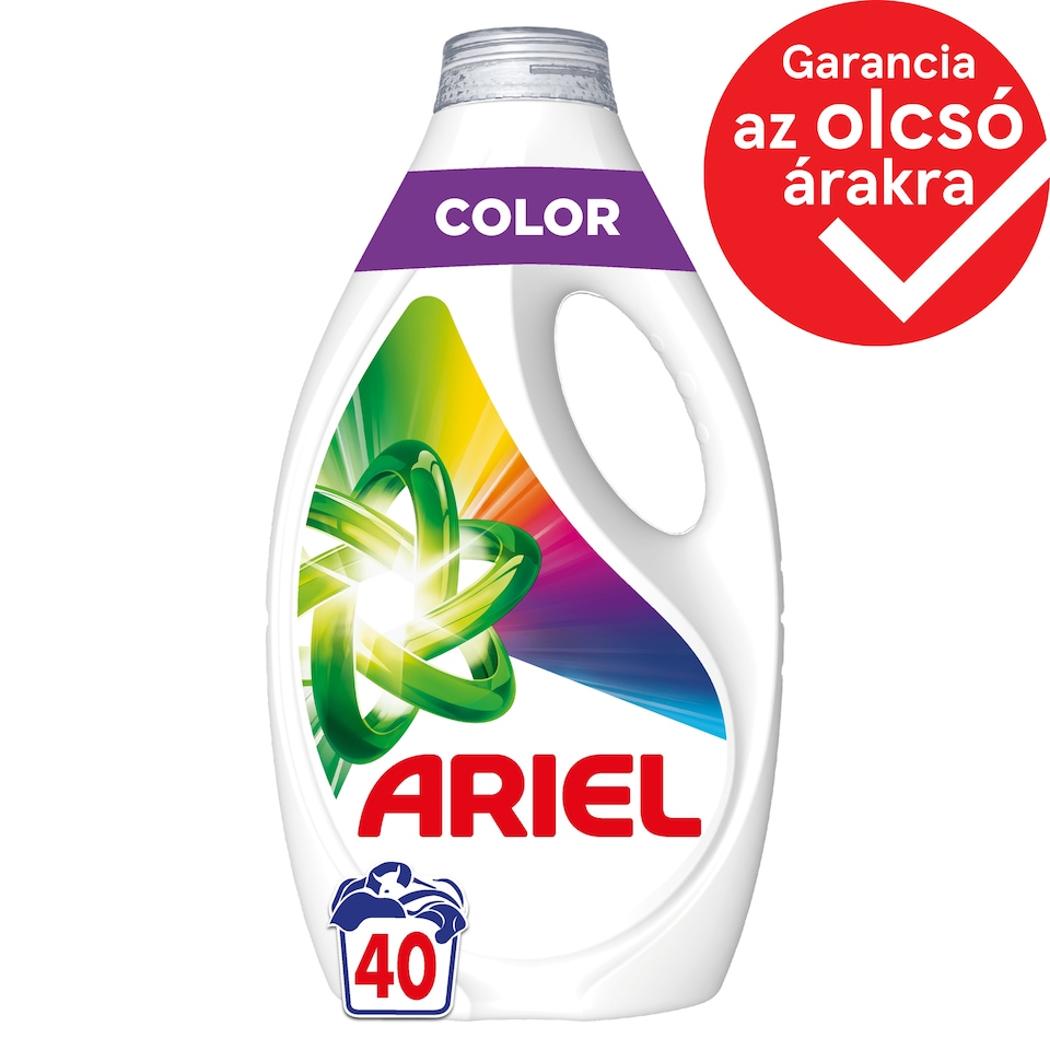 image 1 of Ariel Washing Liquid, 40 Washes, Color