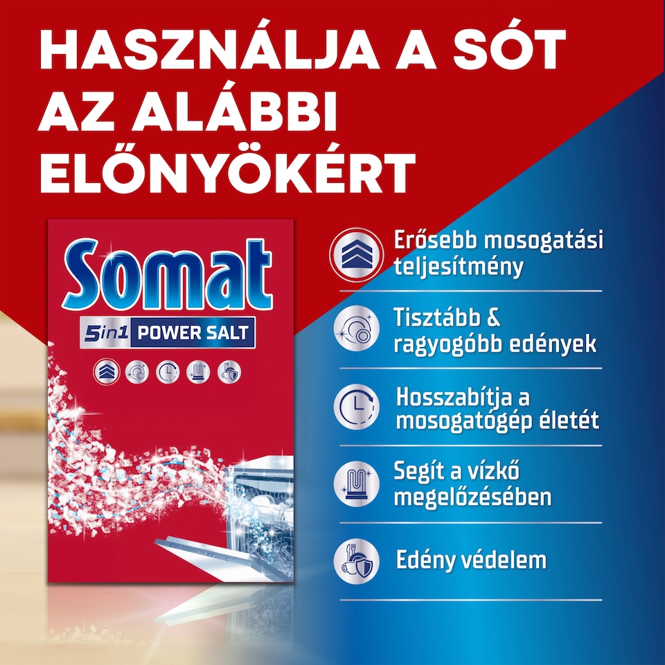 Somat vízlágyító só 1,5 kg 1. kép