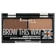 image 1 of Rimmel Brow This Way Kit Medium Brown