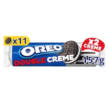 Oreo Double Creme Biscuits with Double Vanilla Filling 157 g