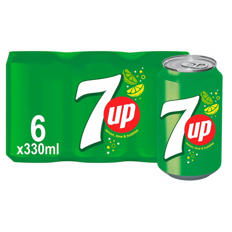 7Up Regular 6 X 330 Ml Pack