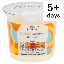 Tesco Finest Salted Caramel Mousse 100G