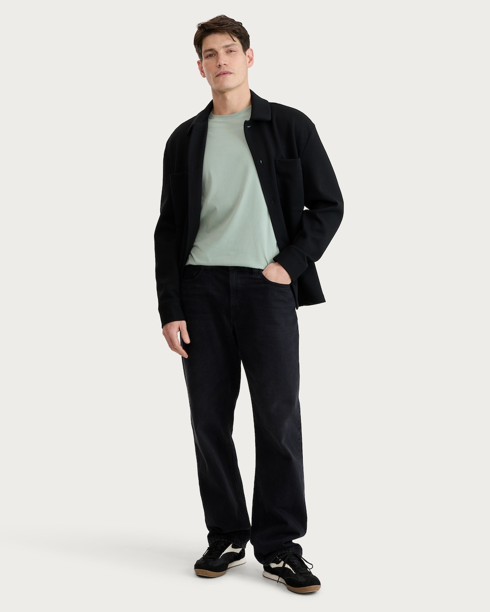 image 1 of F&F Cotton Rich Short Sleeved T-Shirt in Aqua