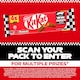 image 4 of Kit Kat 4 Finger Milk Chocolate Bar Multipack 41.5g 4 Pack