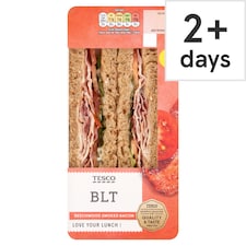 Tesco Bacon, Lettuce & Tomato Sandwich