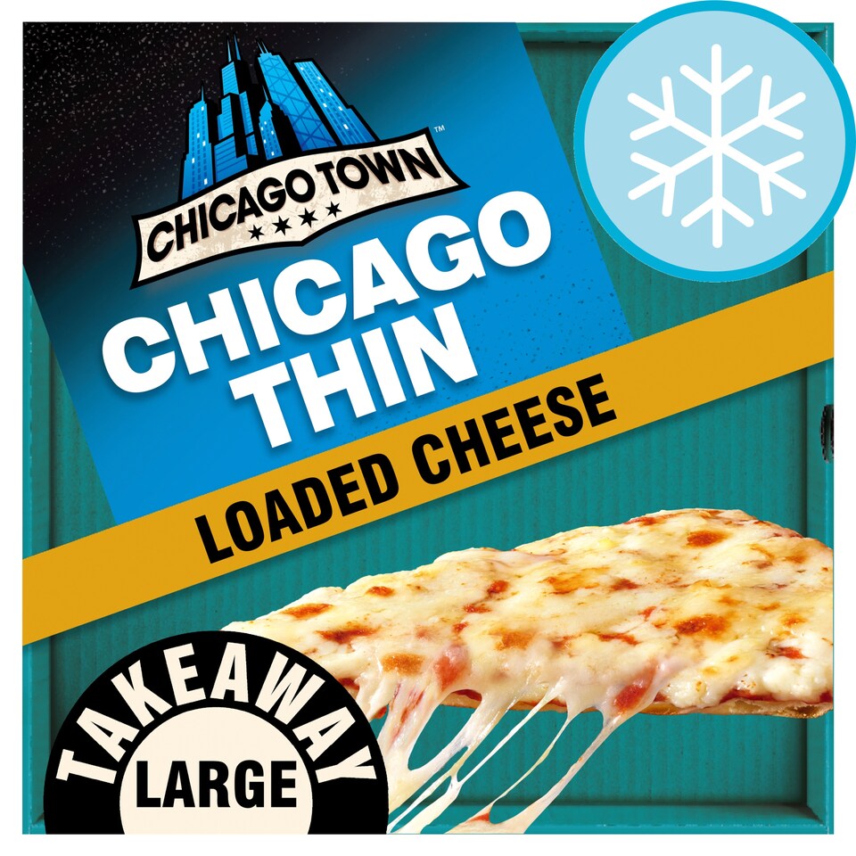 image 1 of Chicago Town Ultimate Chicago Thin Cheese Large Pizza