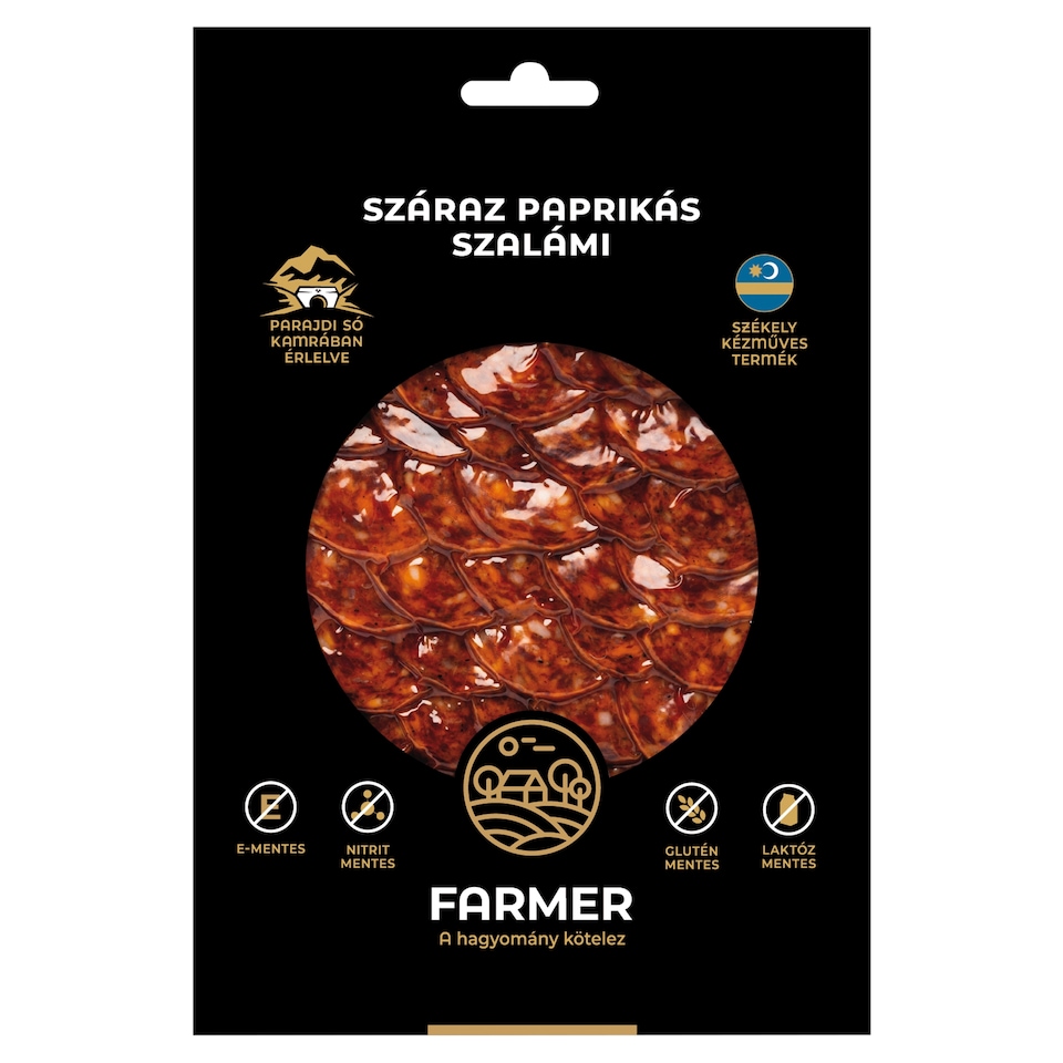 Farmer száraz paprikás szalámi 100 g
