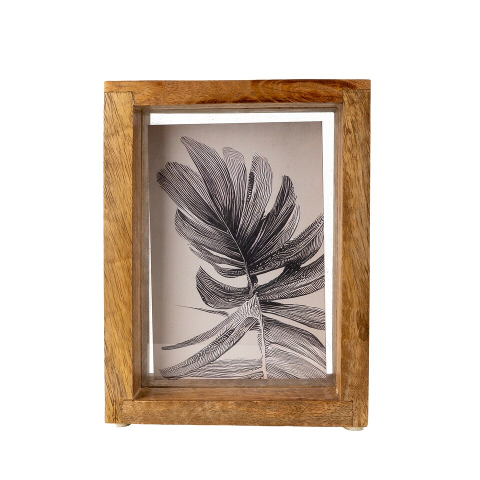 Candlelight Floating Wooden Frame 5X7