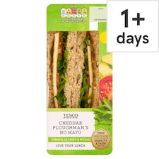 Tesco Ploughmans Sandwich