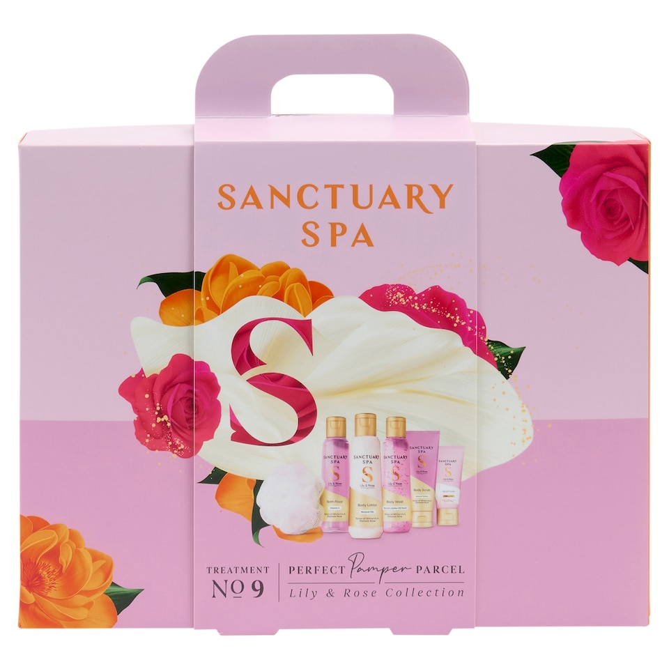 Sanctuary Spa Lily & Rose Perfect Pamper Parcel Gift Set