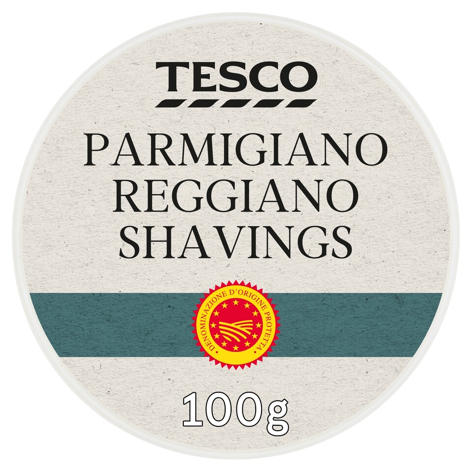 Tesco Parmigiano Reggiano Shavings 100G