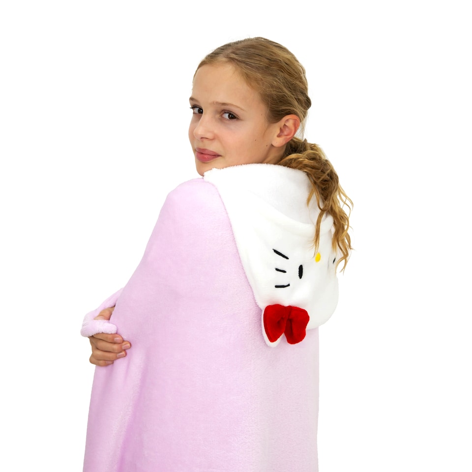 image 1 of Hello Kitty Hooded Throw