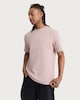 image 3 of F&F Cotton Rich Textured Crew Neck T-Shirt in Pink