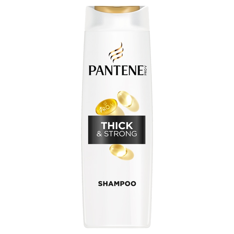 Pantene Pro-V Active Nutri-Plex Thick & Strong Šampon 400 ml pro Jemné a Slabé Vlasy