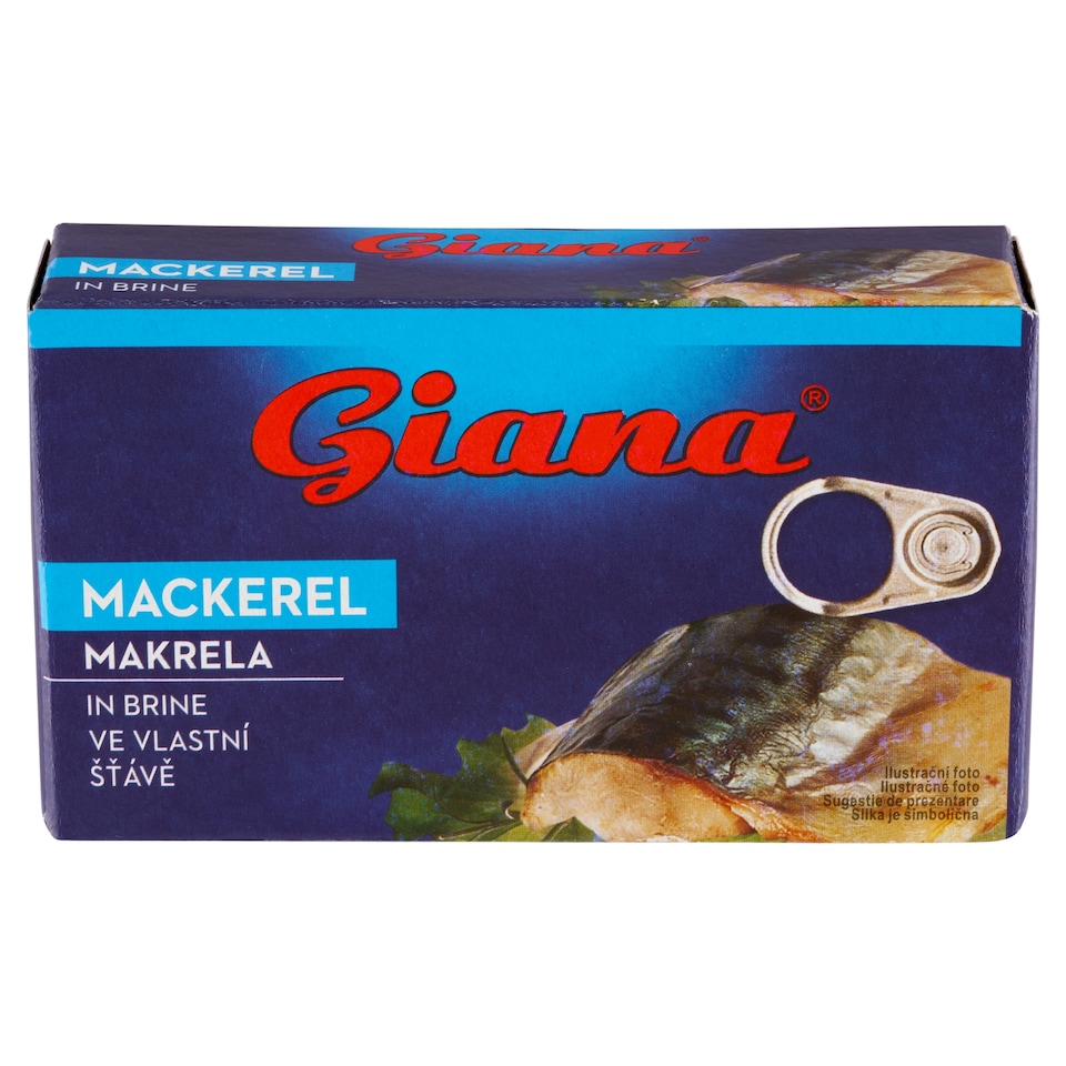 image 1 of Giana Mackerel in Brine 125 g