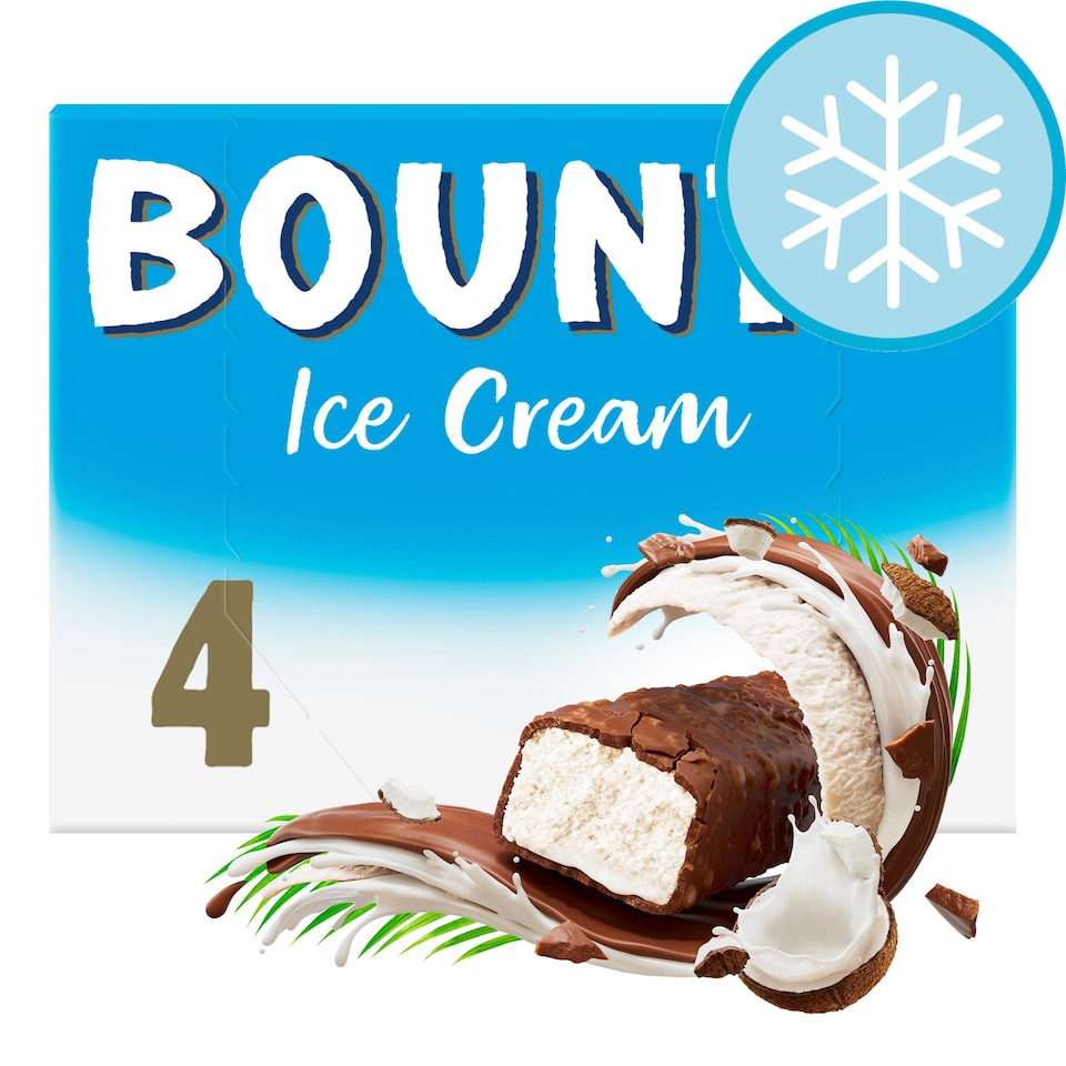 image 1 of Bounty Ice Cream Bars 4 X 50.1Ml