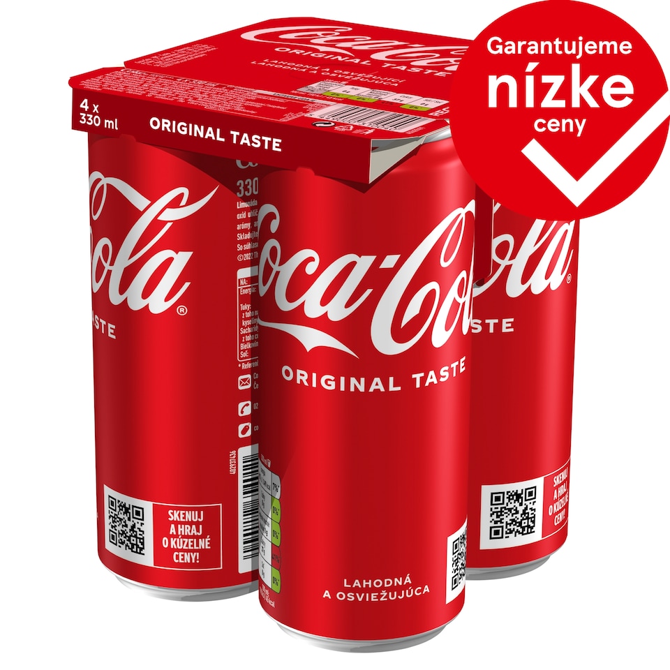 Coca-Cola 4 x 330 ml