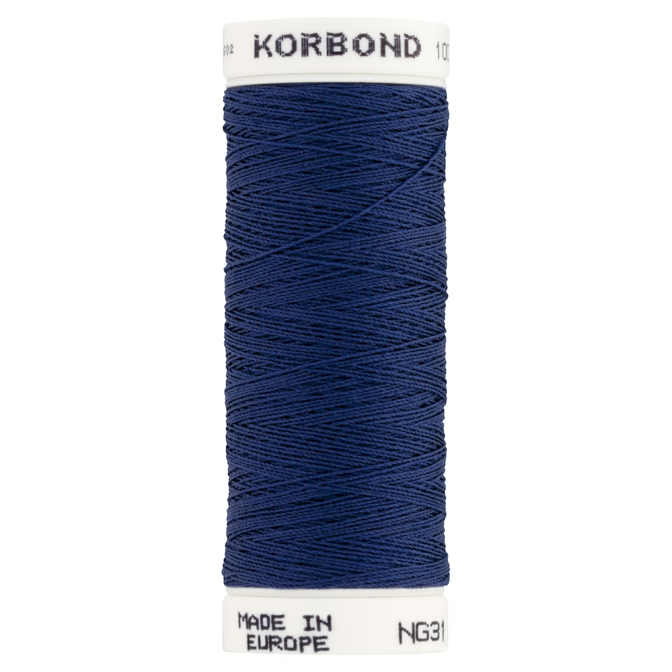 100M Navy Blue Polyester